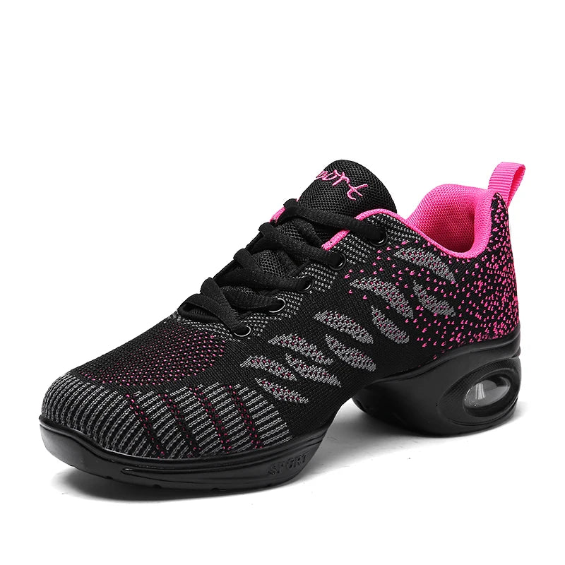 Zapatillas de Baile Salsa – Transpirables, Suela Dividida y Súper Cómodas (Unisex)