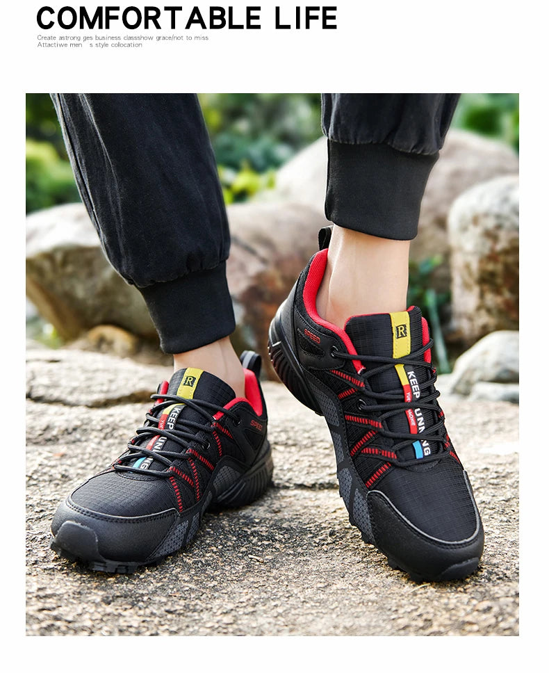 Zapatillas Outdoor Impermeables – Trekking, Montaña y Senderismo (Unisex, Antideslizantes y Resistentes)