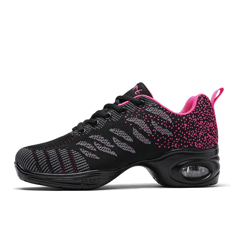 Zapatillas de Baile Salsa – Transpirables, Suela Dividida y Súper Cómodas (Unisex)