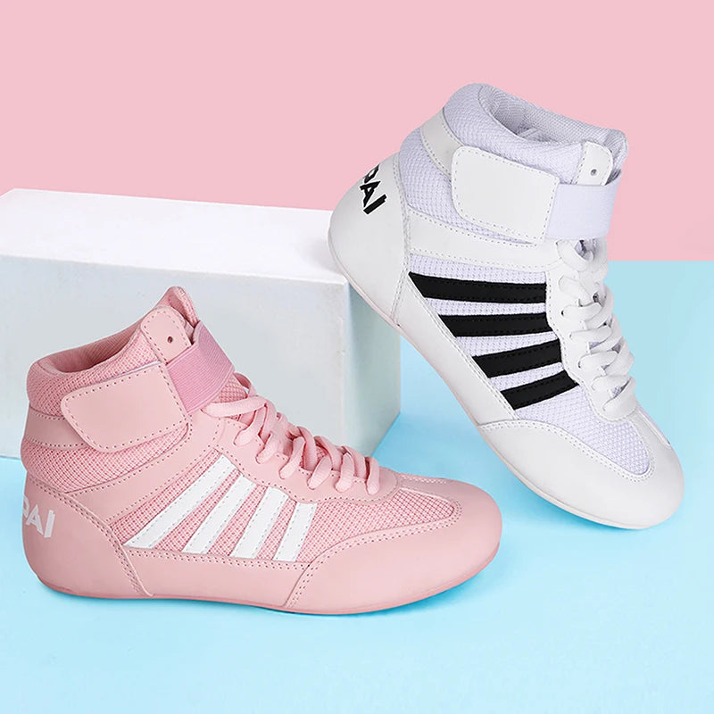 Zapatillas de Boxeo y Wrestling GINGPAI – Ligeras, Transpirables y de Alto Rendimiento para Entrenamiento (Unisex)