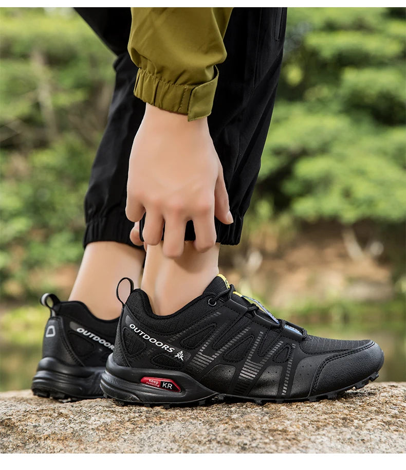 Zapatillas Outdoor Impermeables – Trekking, Montaña y Senderismo (Unisex, Antideslizantes y Resistentes)