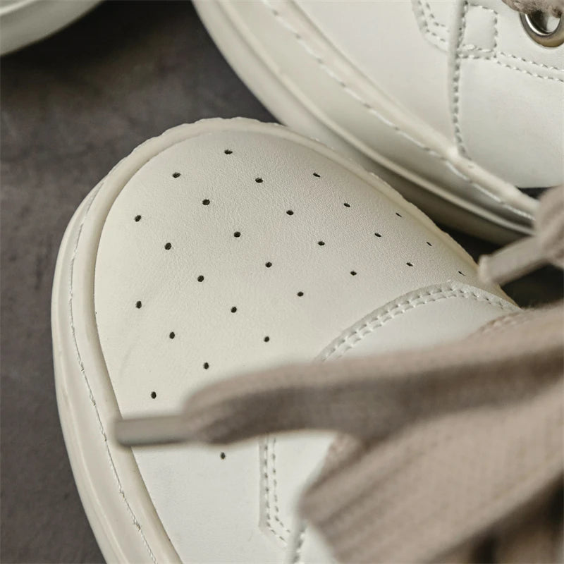 Zapatillas Urbanas High-Top para Hombre – Estilo Lujo, Deportivas, Casual, Skate y Baloncesto (39-44)