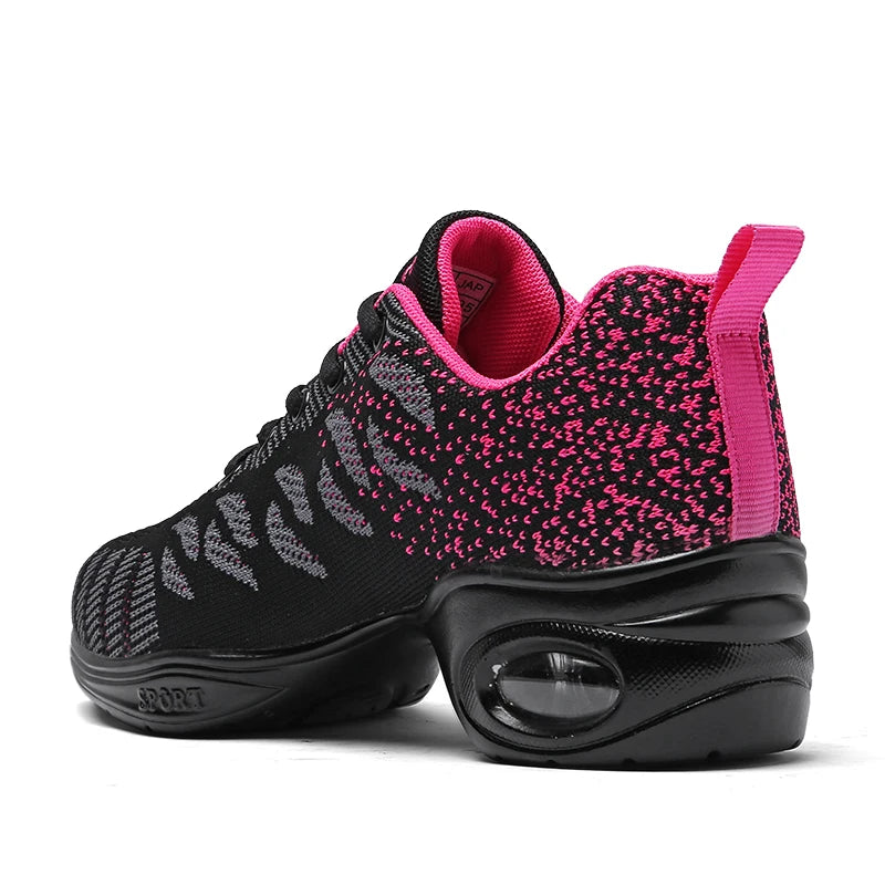 Zapatillas de Baile Salsa – Transpirables, Suela Dividida y Súper Cómodas (Unisex)