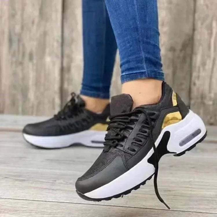 Zapatillas Mujer con Plataforma 2025 – Cómodas, Transpirables y Antideslizantes (Estilo Casual y Running)