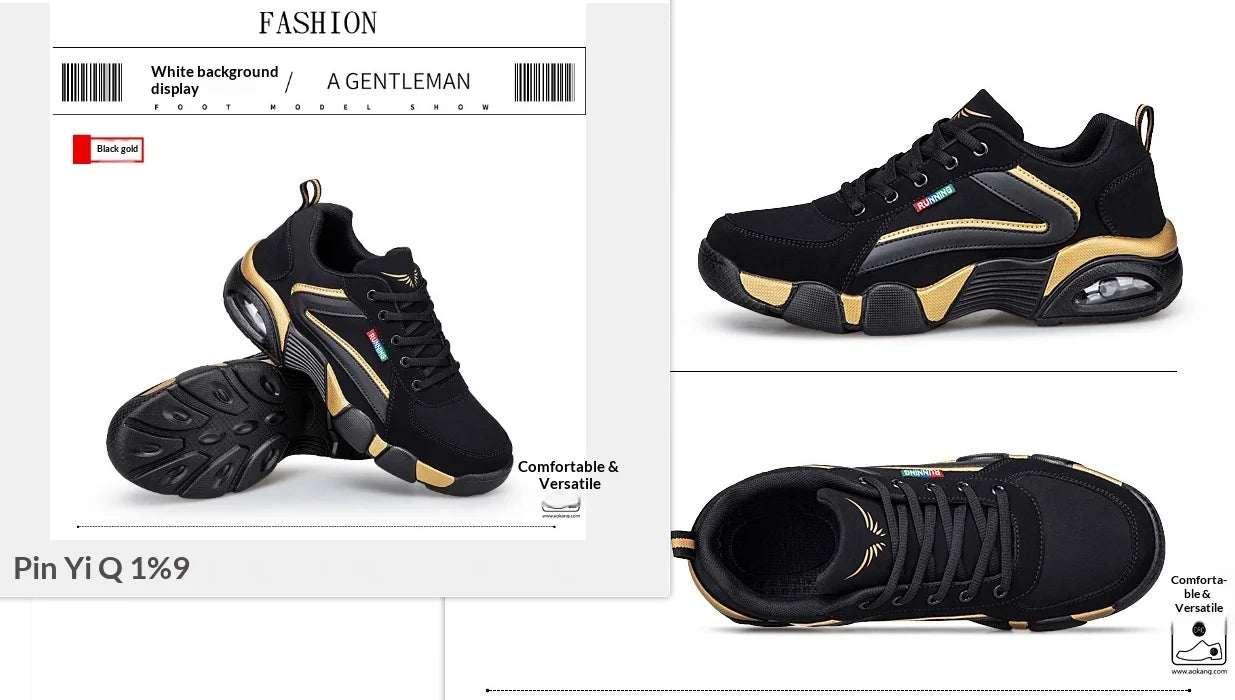 Zapatillas Running Hombre – Cómodas, con Amortiguación y Estilo Deportivo