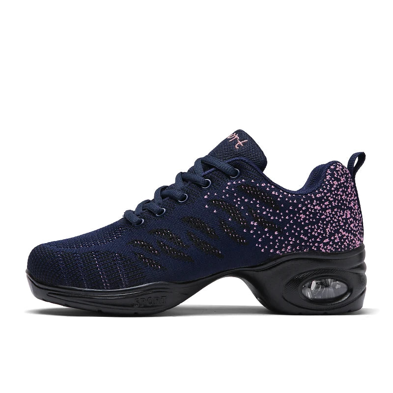 Zapatillas de Baile Salsa – Transpirables, Suela Dividida y Súper Cómodas (Unisex)