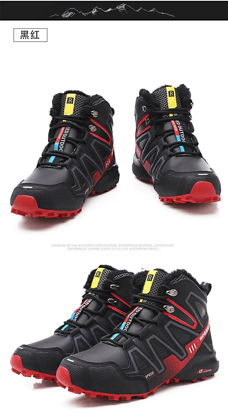 Botas de Invierno Hombre – Cálidas, Antideslizantes y Ligeras para Uso Outdoor y Nieve