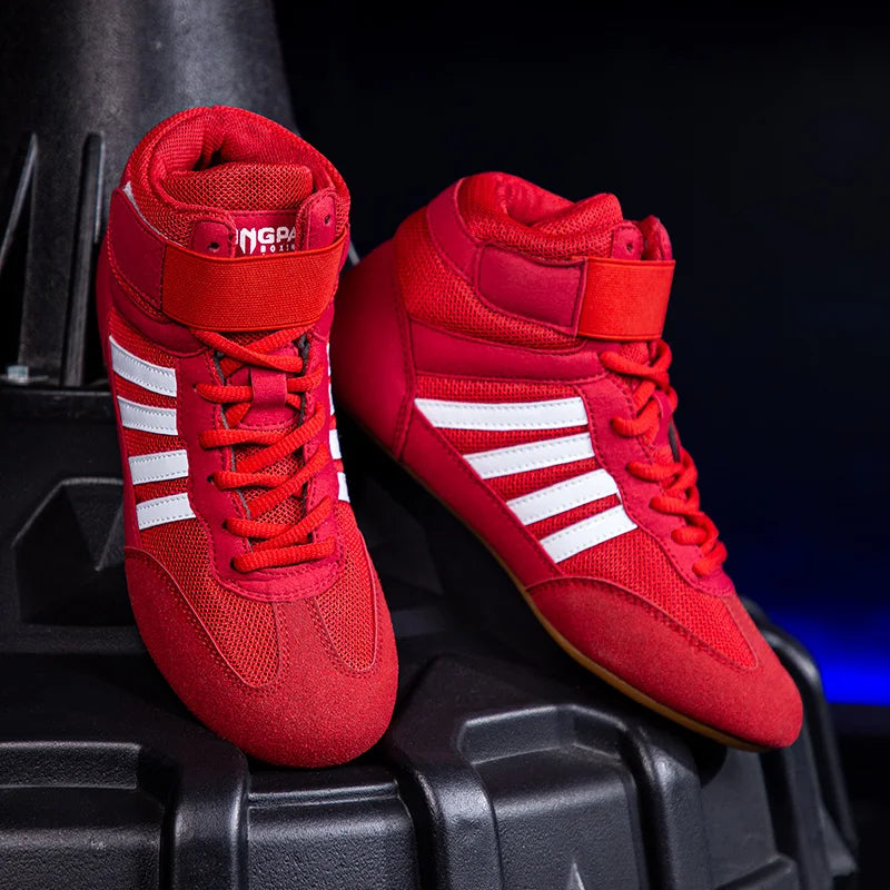 Zapatillas de Boxeo y Wrestling GINGPAI – Ligeras, Transpirables y de Alto Rendimiento para Entrenamiento (Unisex)