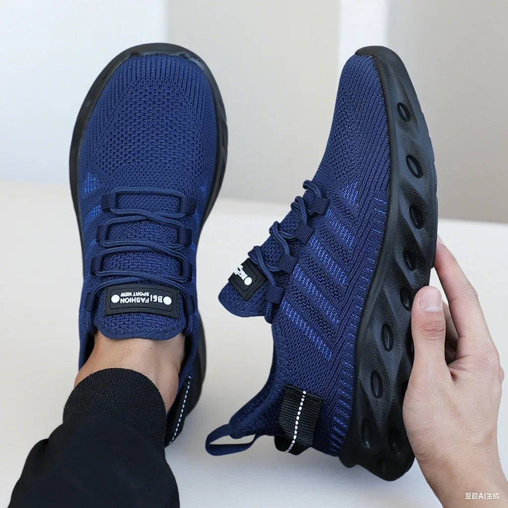 Zapatillas Running Hombre/Mujer – Suela Gruesa, Transpirables y Cómodas