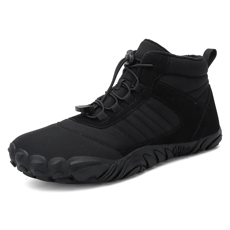 Botas de Invierno Impermeables Unisex – Tipo Barefoot, Cálidas con Forro de Peluche, Ideales para Nieve, Caminatas y Outdoor