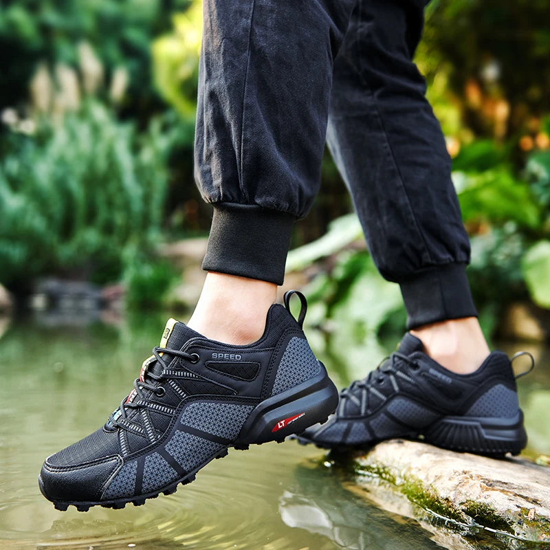 Zapatillas Outdoor Impermeables – Trekking, Montaña y Senderismo (Unisex, Antideslizantes y Resistentes)