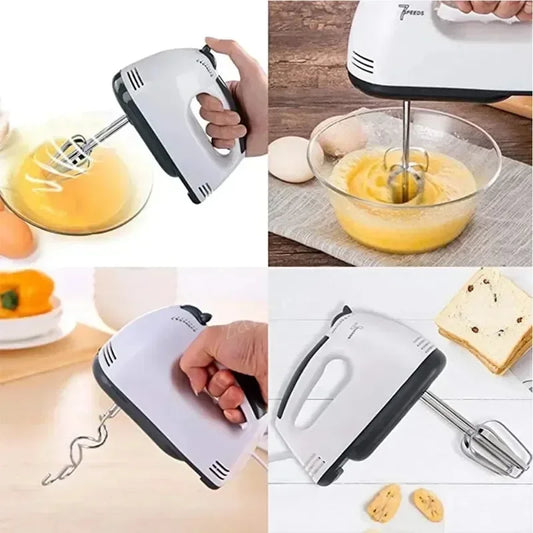 Batidora eléctrica portátil para cocina y repostería – Mezclador multifuncional