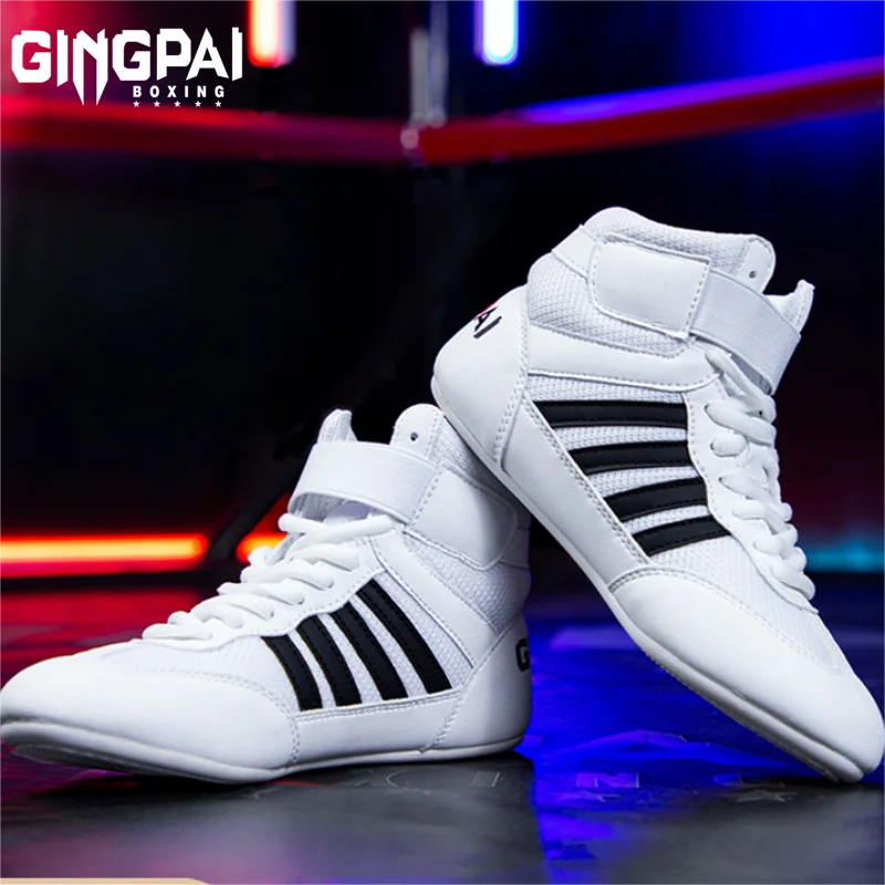 Zapatillas de Boxeo y Wrestling GINGPAI – Ligeras, Transpirables y de Alto Rendimiento para Entrenamiento (Unisex)