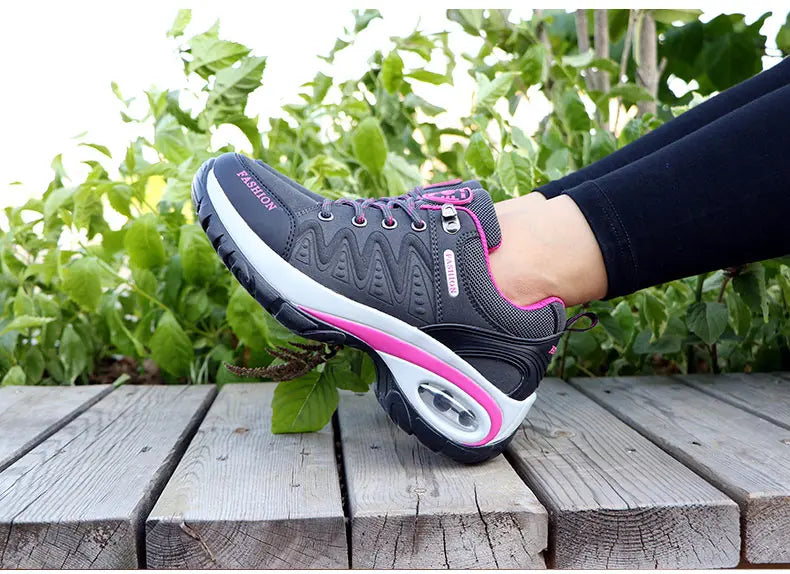Zapatillas Mujer con Plataforma – Antideslizantes, Cómodas y Perfectas para Running y Uso Diario