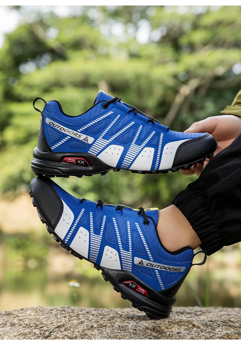 Zapatillas Outdoor Impermeables – Trekking, Montaña y Senderismo (Unisex, Antideslizantes y Resistentes)
