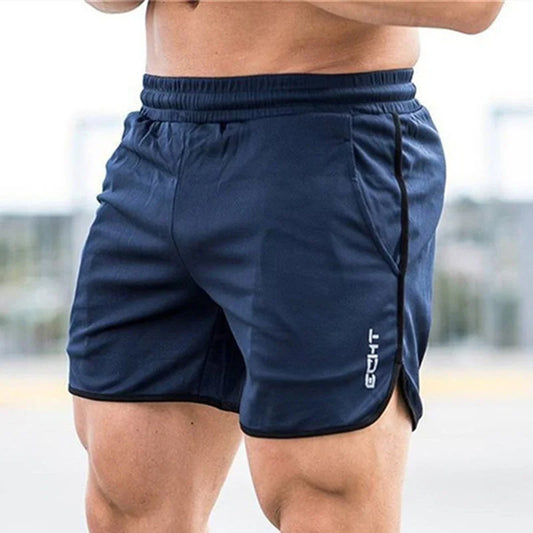 Short Gym Hombre Transpirable Secado Rápido Deportivo Verano