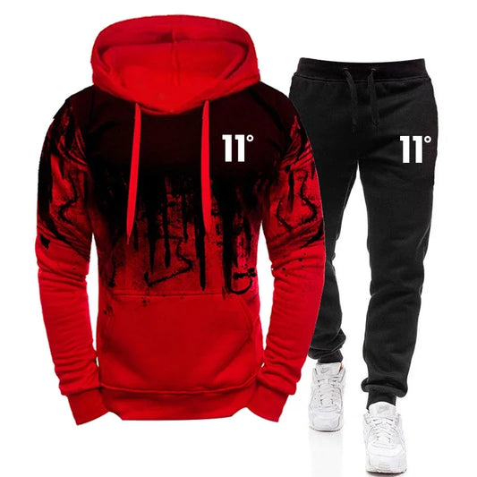 Conjunto Deportivo Urbano para Hombre | Sudadera con Capucha + Jogger Cómodo y Moderno