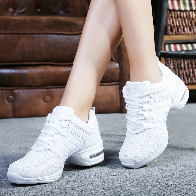 Zapatillas de Baile Salsa – Transpirables, Suela Dividida y Súper Cómodas (Unisex)