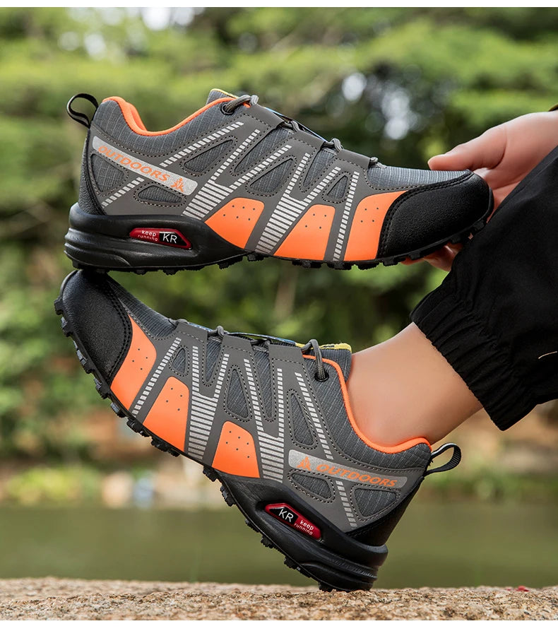 Zapatillas Outdoor Impermeables – Trekking, Montaña y Senderismo (Unisex, Antideslizantes y Resistentes)