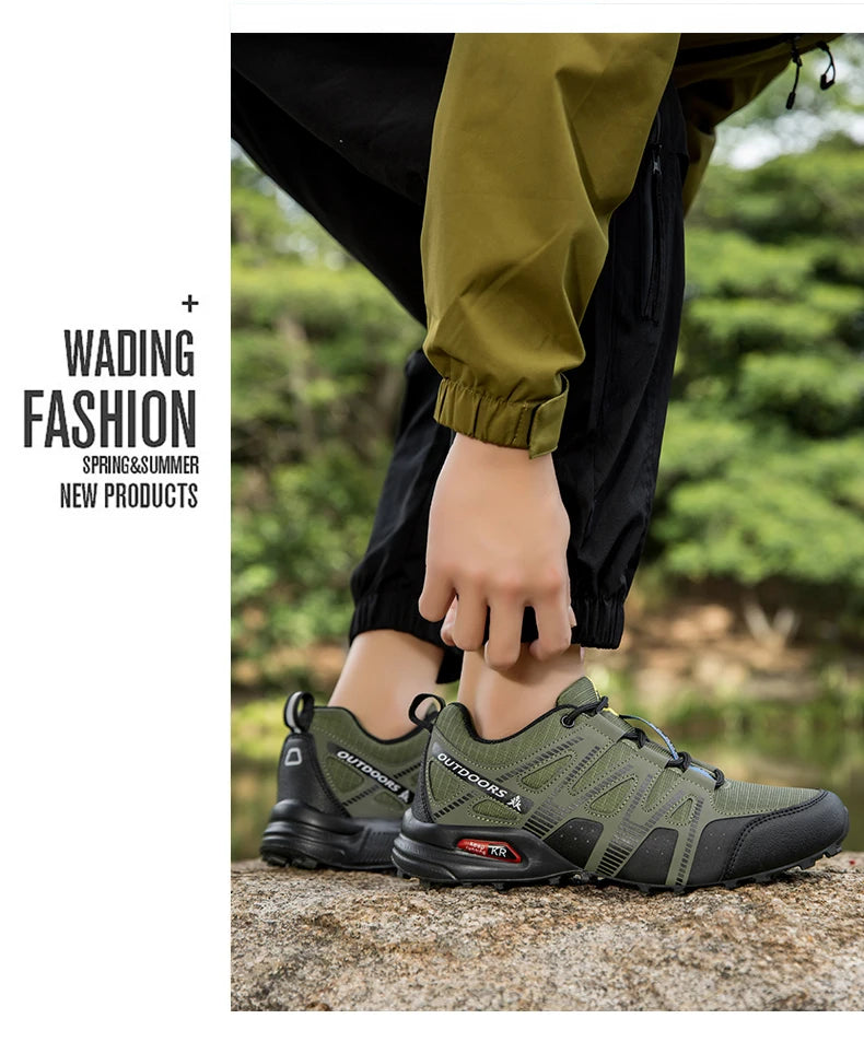 Zapatillas Outdoor Impermeables – Trekking, Montaña y Senderismo (Unisex, Antideslizantes y Resistentes)