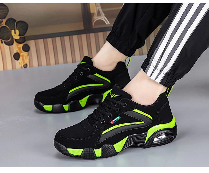 Zapatillas Running Hombre – Cómodas, con Amortiguación y Estilo Deportivo