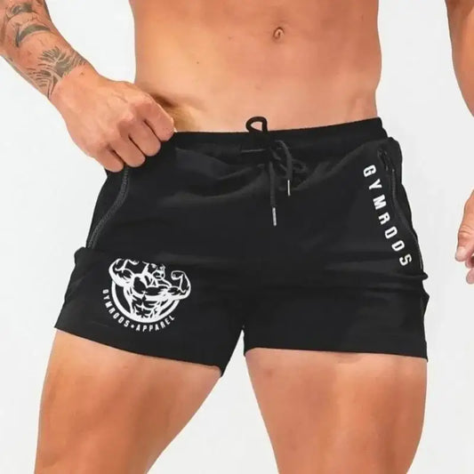 Short Gym Hombre Fitness Running Entrenamiento Deportivo Verano Playa