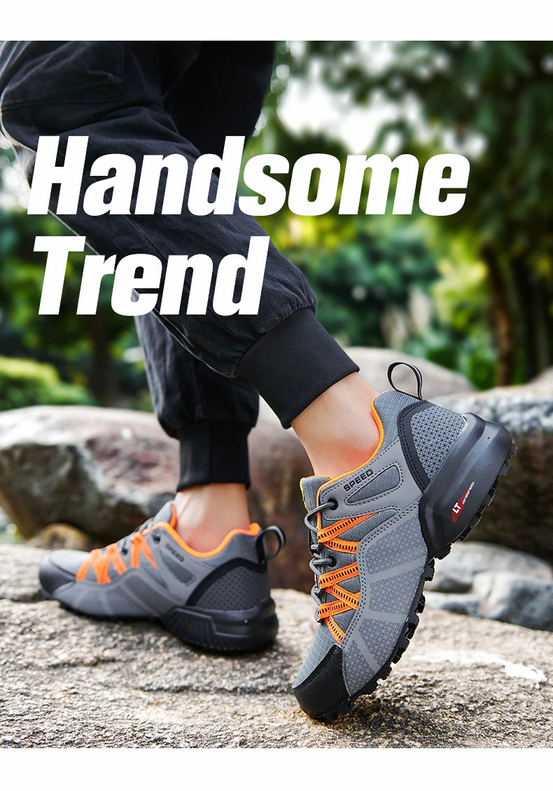 Zapatillas Outdoor Impermeables – Trekking, Montaña y Senderismo (Unisex, Antideslizantes y Resistentes)