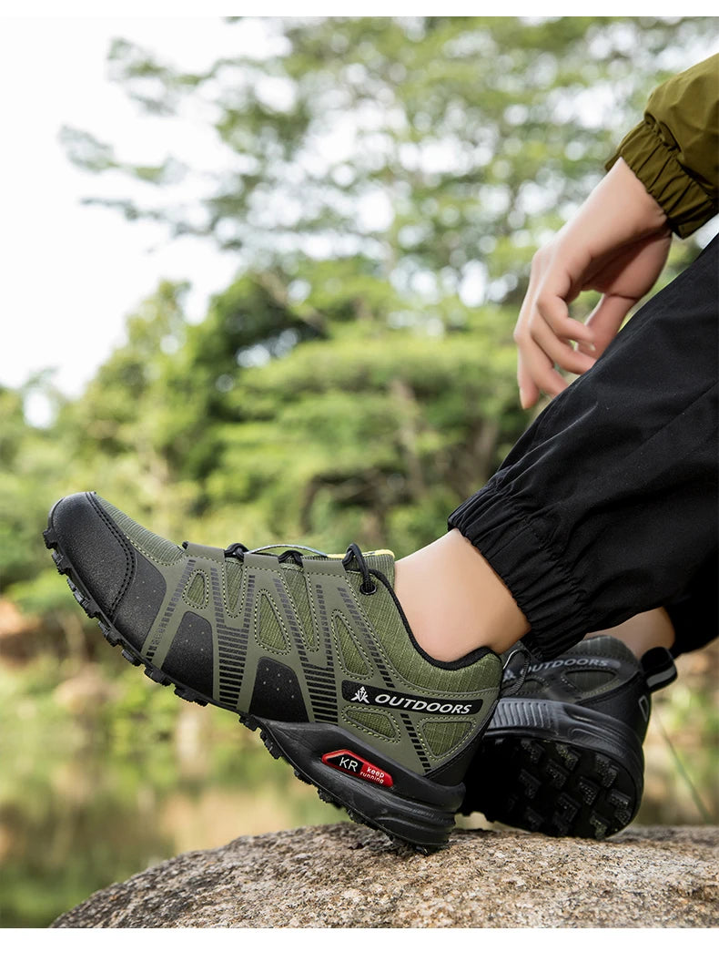 Zapatillas Outdoor Impermeables – Trekking, Montaña y Senderismo (Unisex, Antideslizantes y Resistentes)