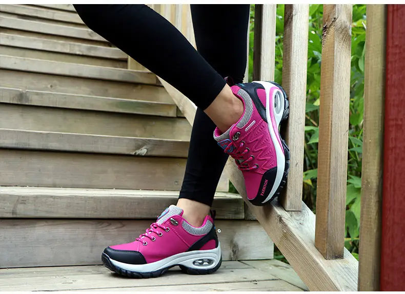 Zapatillas Mujer con Plataforma – Antideslizantes, Cómodas y Perfectas para Running y Uso Diario