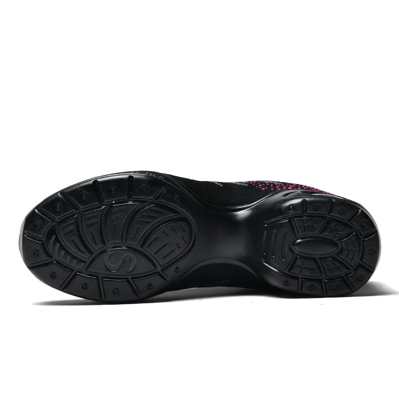 Zapatillas de Baile Salsa – Transpirables, Suela Dividida y Súper Cómodas (Unisex)