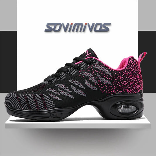 Zapatillas de Baile Salsa – Transpirables, Suela Dividida y Súper Cómodas (Unisex)
