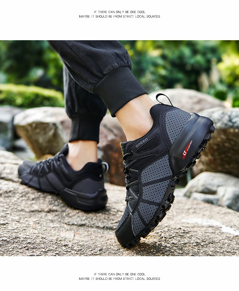 Zapatillas Outdoor Impermeables – Trekking, Montaña y Senderismo (Unisex, Antideslizantes y Resistentes)