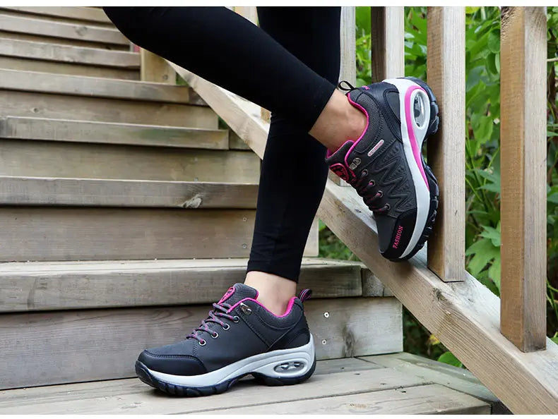 Zapatillas Mujer con Plataforma – Antideslizantes, Cómodas y Perfectas para Running y Uso Diario