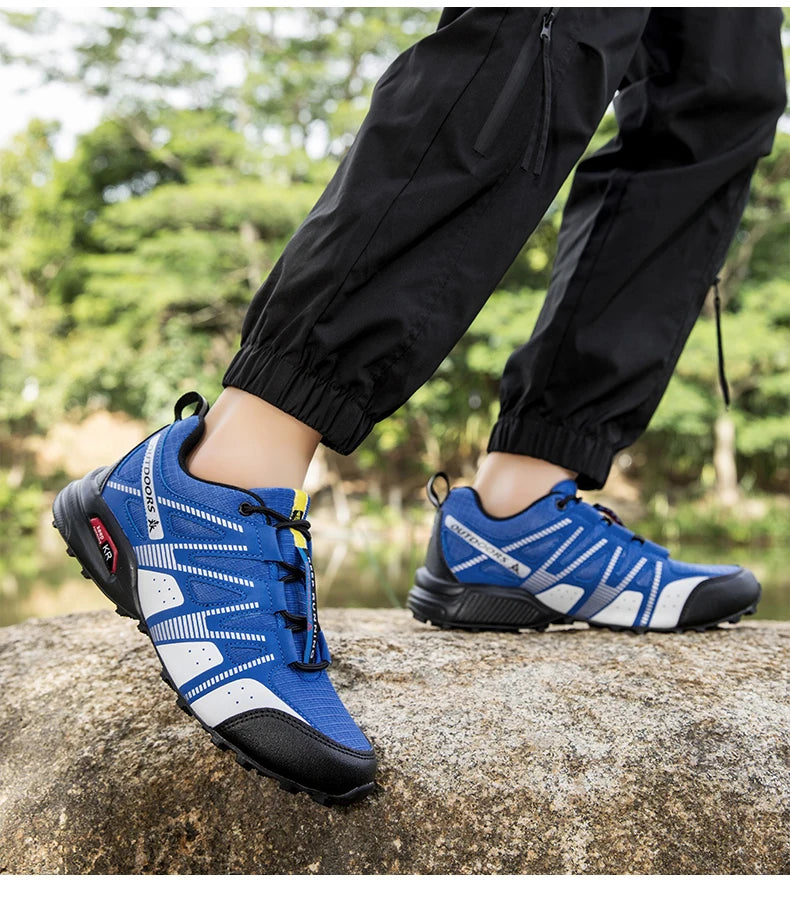 Zapatillas Outdoor Impermeables – Trekking, Montaña y Senderismo (Unisex, Antideslizantes y Resistentes)