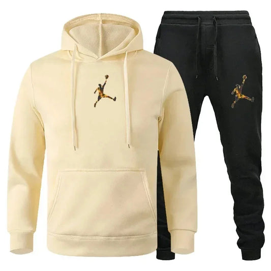 Conjunto Deportivo Urbano Hombre/Mujer – Polerón + Pantalón Streetwear Cómodo y Moderno