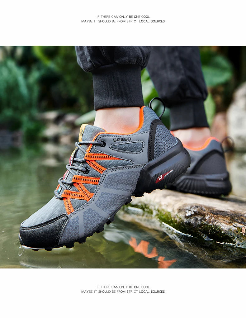 Zapatillas Outdoor Impermeables – Trekking, Montaña y Senderismo (Unisex, Antideslizantes y Resistentes)