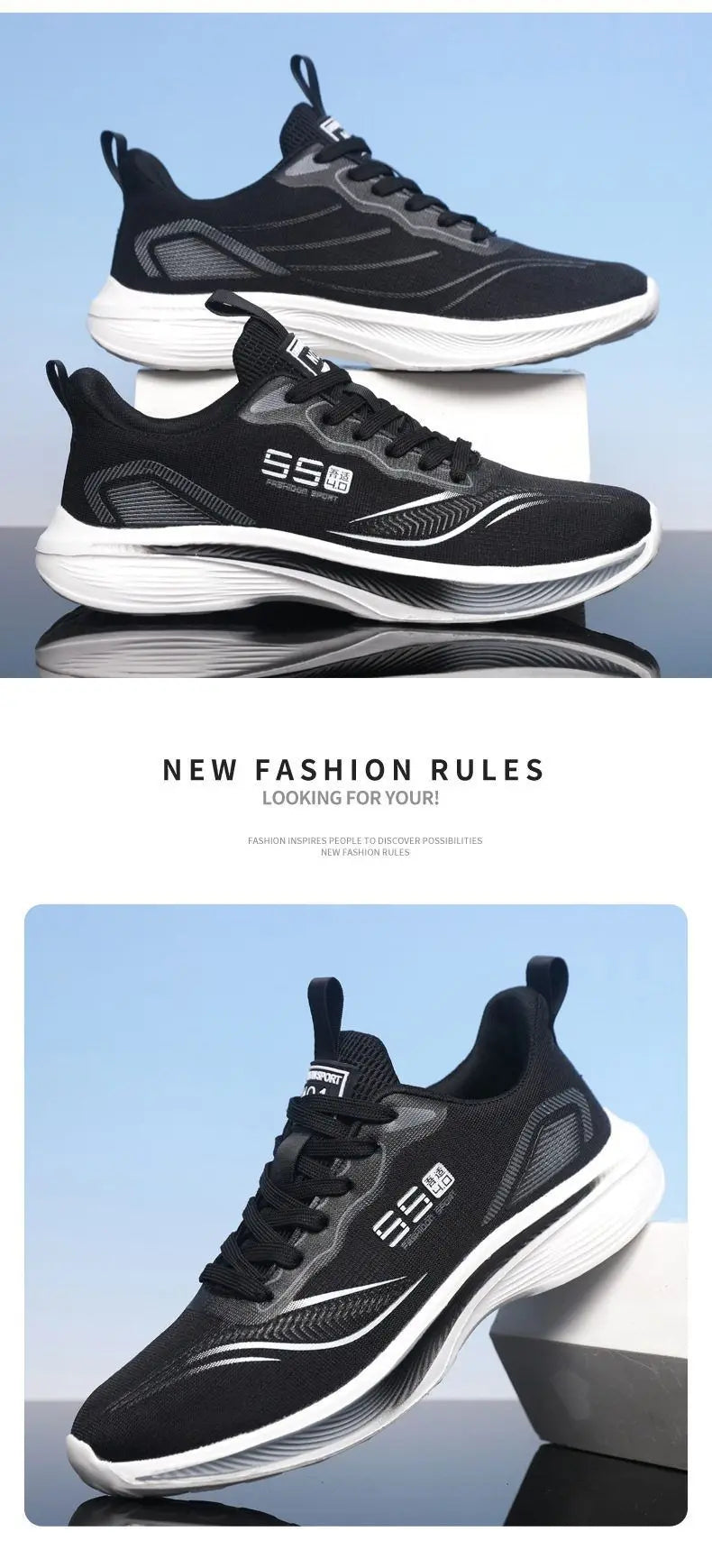 Zapatillas Hombre – Running, Deportivas y Cómodas para Uso Diario
