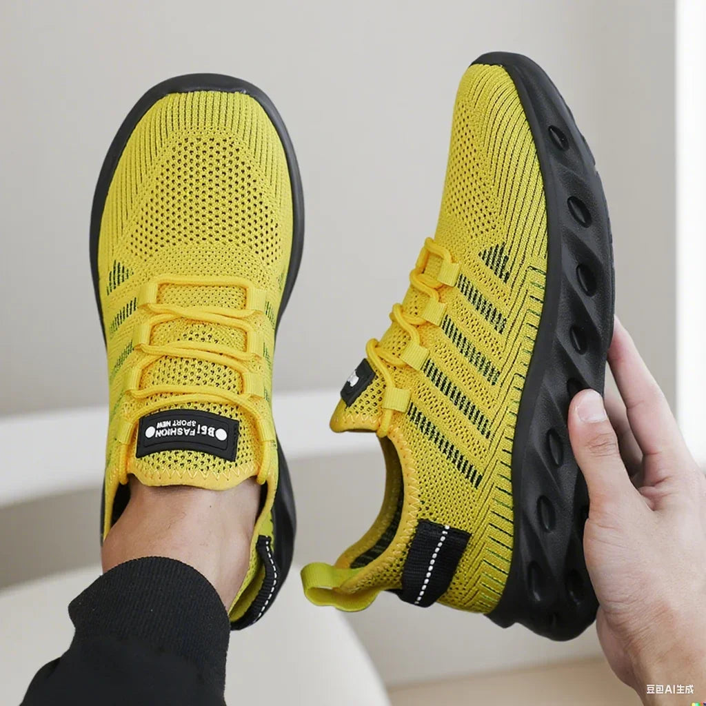 Zapatillas Running Hombre/Mujer – Suela Gruesa, Transpirables y Cómodas