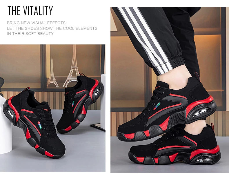 Zapatillas Running Hombre – Cómodas, con Amortiguación y Estilo Deportivo