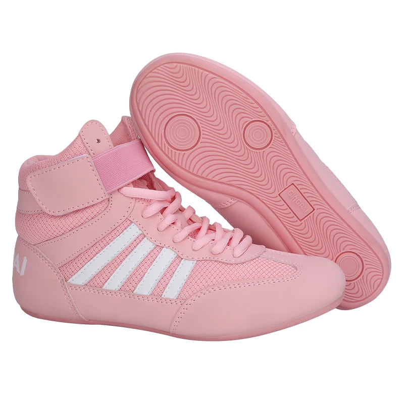 Zapatillas de Boxeo y Wrestling GINGPAI – Ligeras, Transpirables y de Alto Rendimiento para Entrenamiento (Unisex)