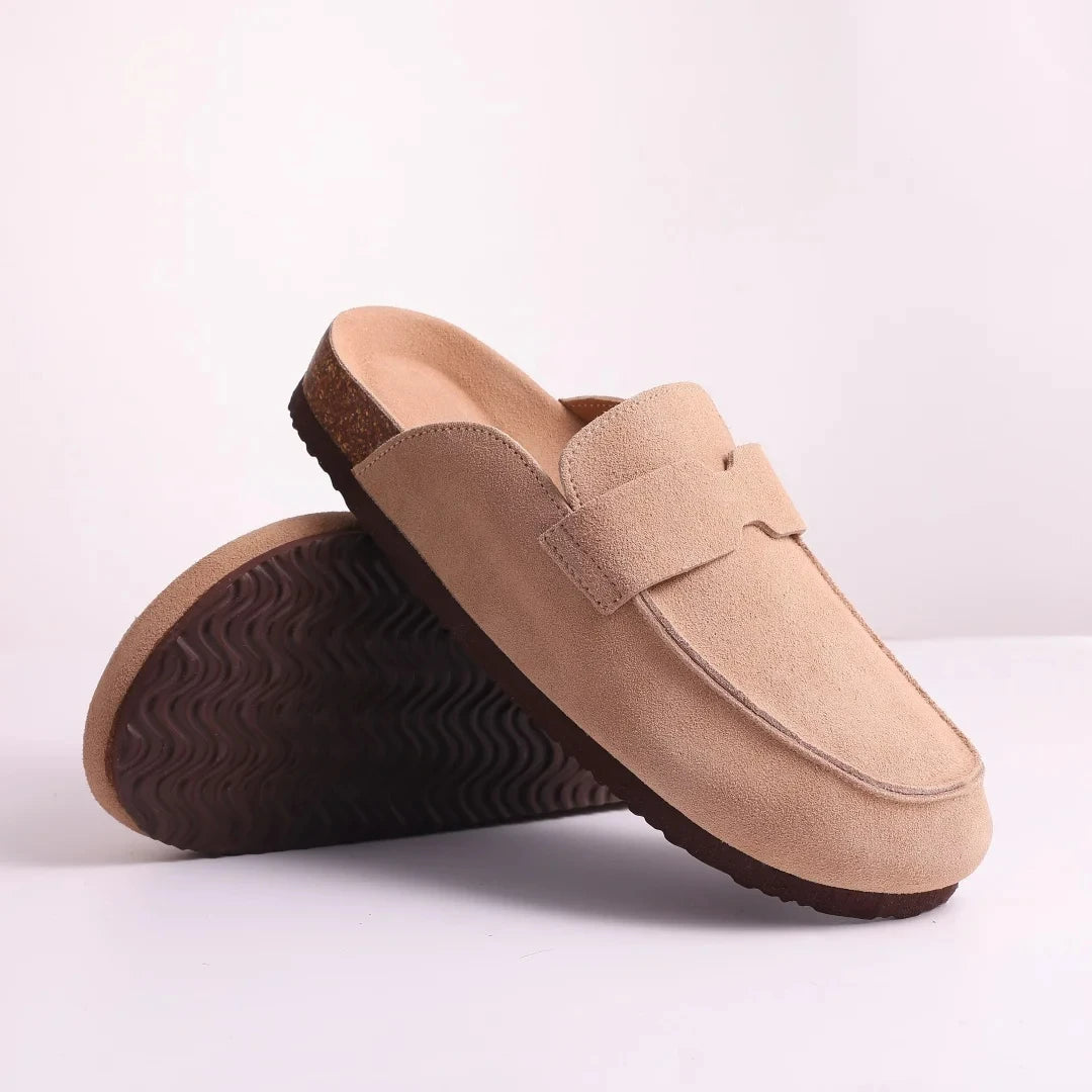 Sandalias de Corcho con Soporte de Arco – Antideslizantes, Cómodas y Estilo Clásico (Unisex)