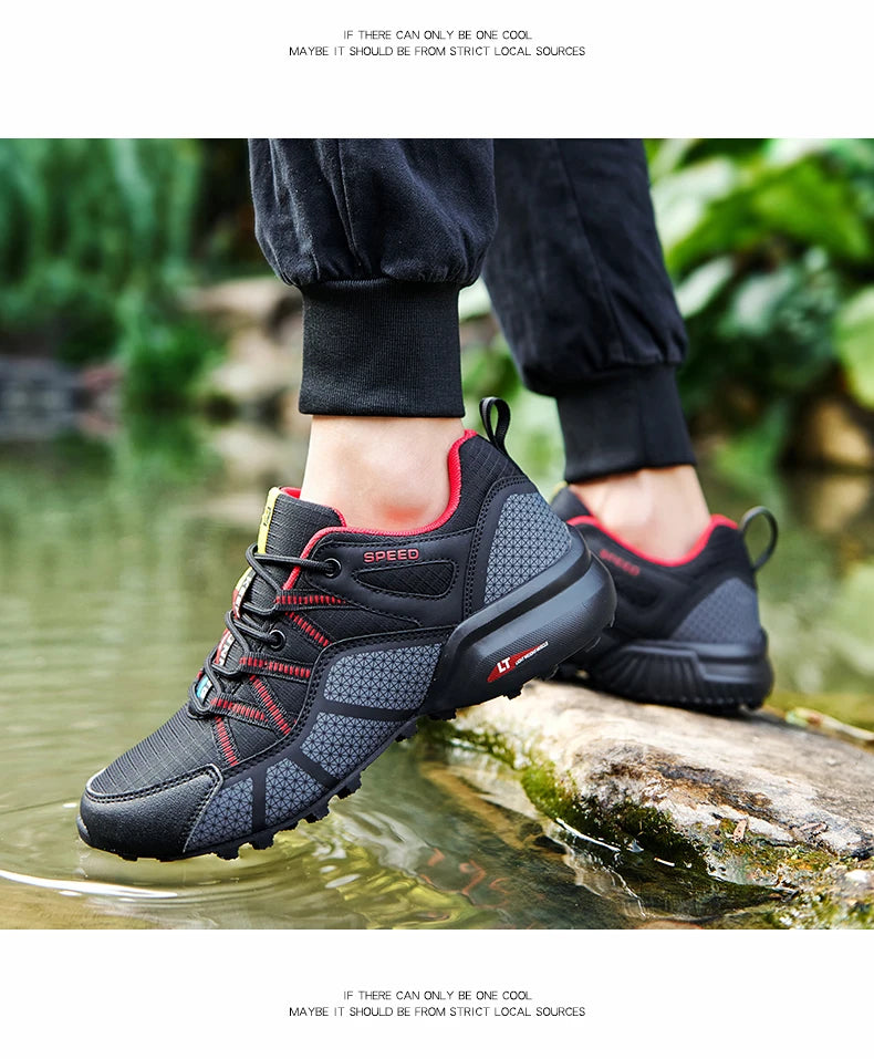 Zapatillas Outdoor Impermeables – Trekking, Montaña y Senderismo (Unisex, Antideslizantes y Resistentes)