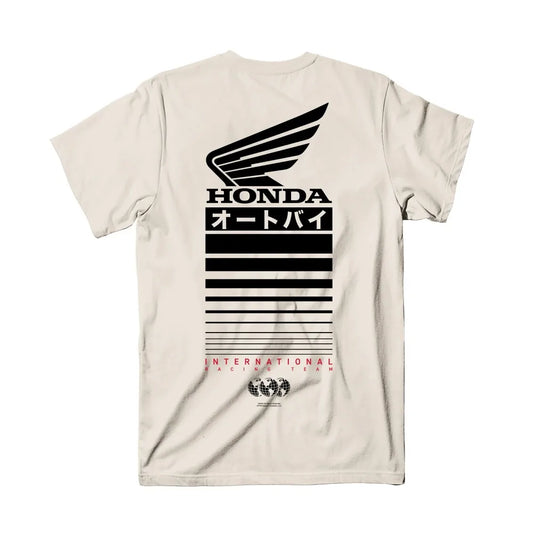 Polera Honda Hombre y Mujer – Camiseta Manga Corta Estilo Moto Racing, Casual Moderna Verano/Primavera