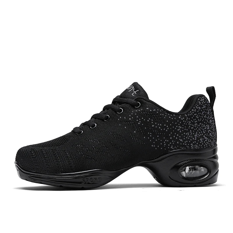 Zapatillas de Baile Salsa – Transpirables, Suela Dividida y Súper Cómodas (Unisex)
