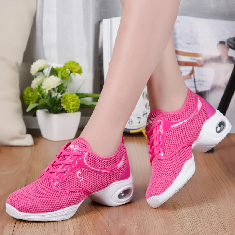 Zapatillas de Baile Salsa – Transpirables, Suela Dividida y Súper Cómodas (Unisex)