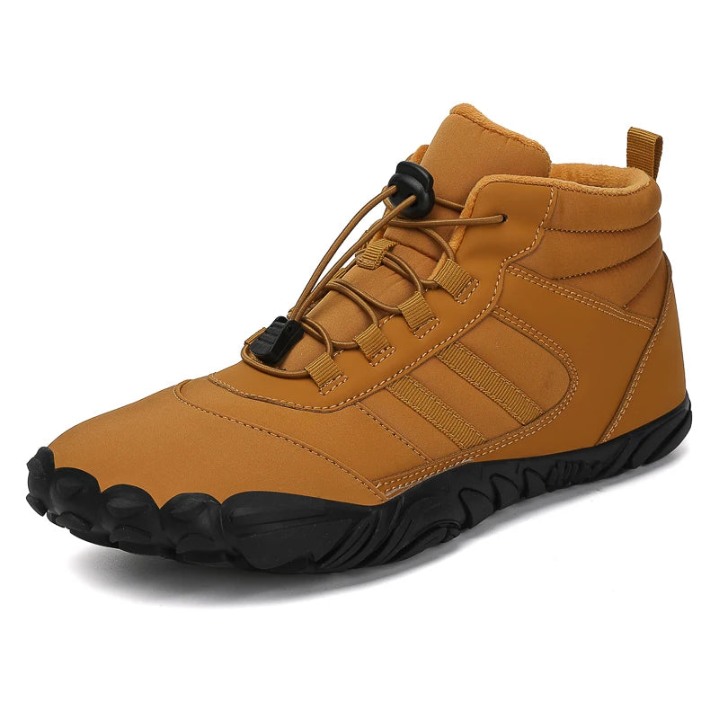 Botas de Invierno Impermeables Unisex – Tipo Barefoot, Cálidas con Forro de Peluche, Ideales para Nieve, Caminatas y Outdoor