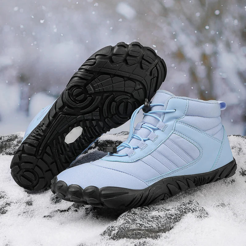 Botas de Invierno Impermeables Unisex – Tipo Barefoot, Cálidas con Forro de Peluche, Ideales para Nieve, Caminatas y Outdoor