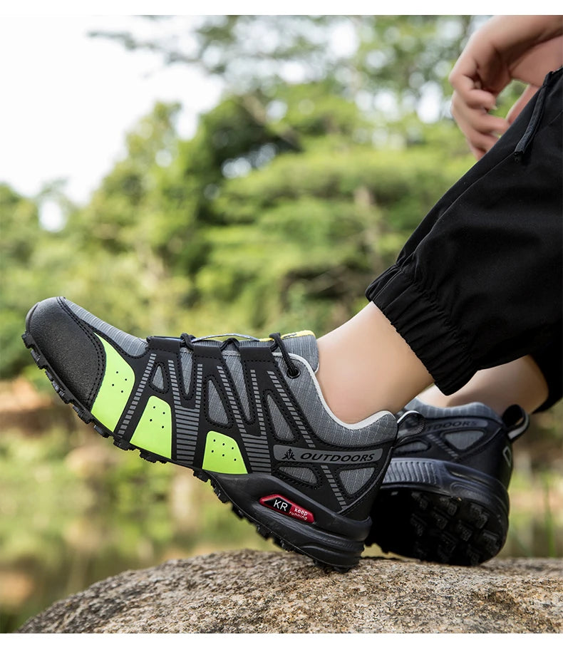 Zapatillas Outdoor Impermeables – Trekking, Montaña y Senderismo (Unisex, Antideslizantes y Resistentes)