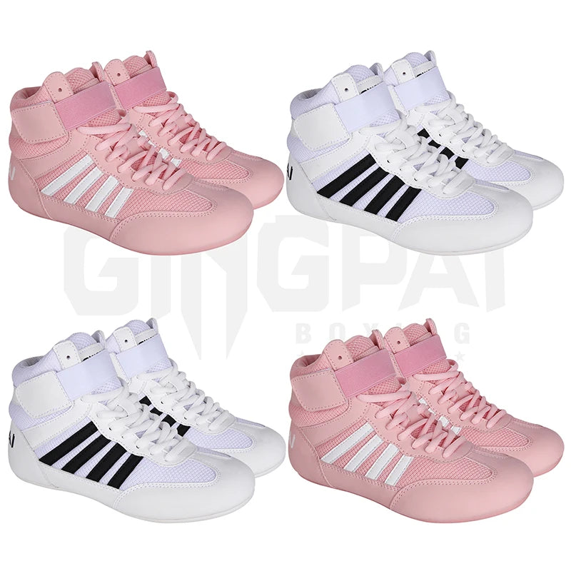 Zapatillas de Boxeo y Wrestling GINGPAI – Ligeras, Transpirables y de Alto Rendimiento para Entrenamiento (Unisex)