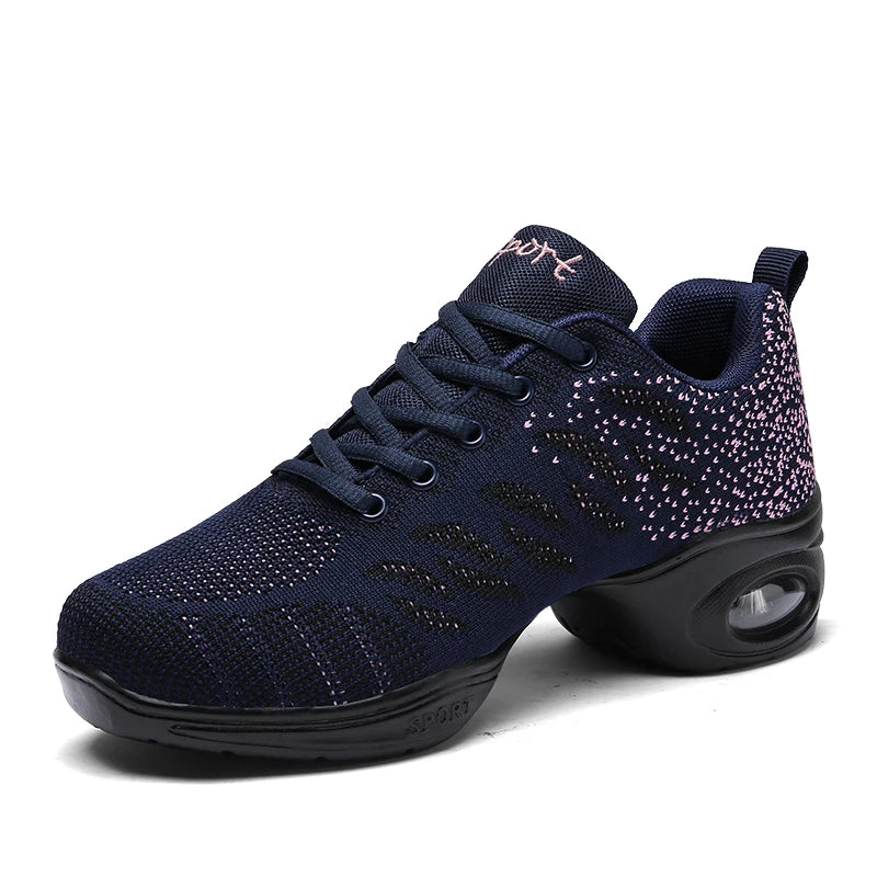 Zapatillas de Baile Salsa – Transpirables, Suela Dividida y Súper Cómodas (Unisex)